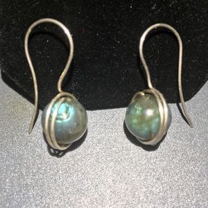 Spinz Labradorite Earrings